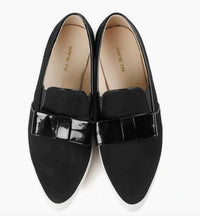 All Black - Women's Tux Sneakers