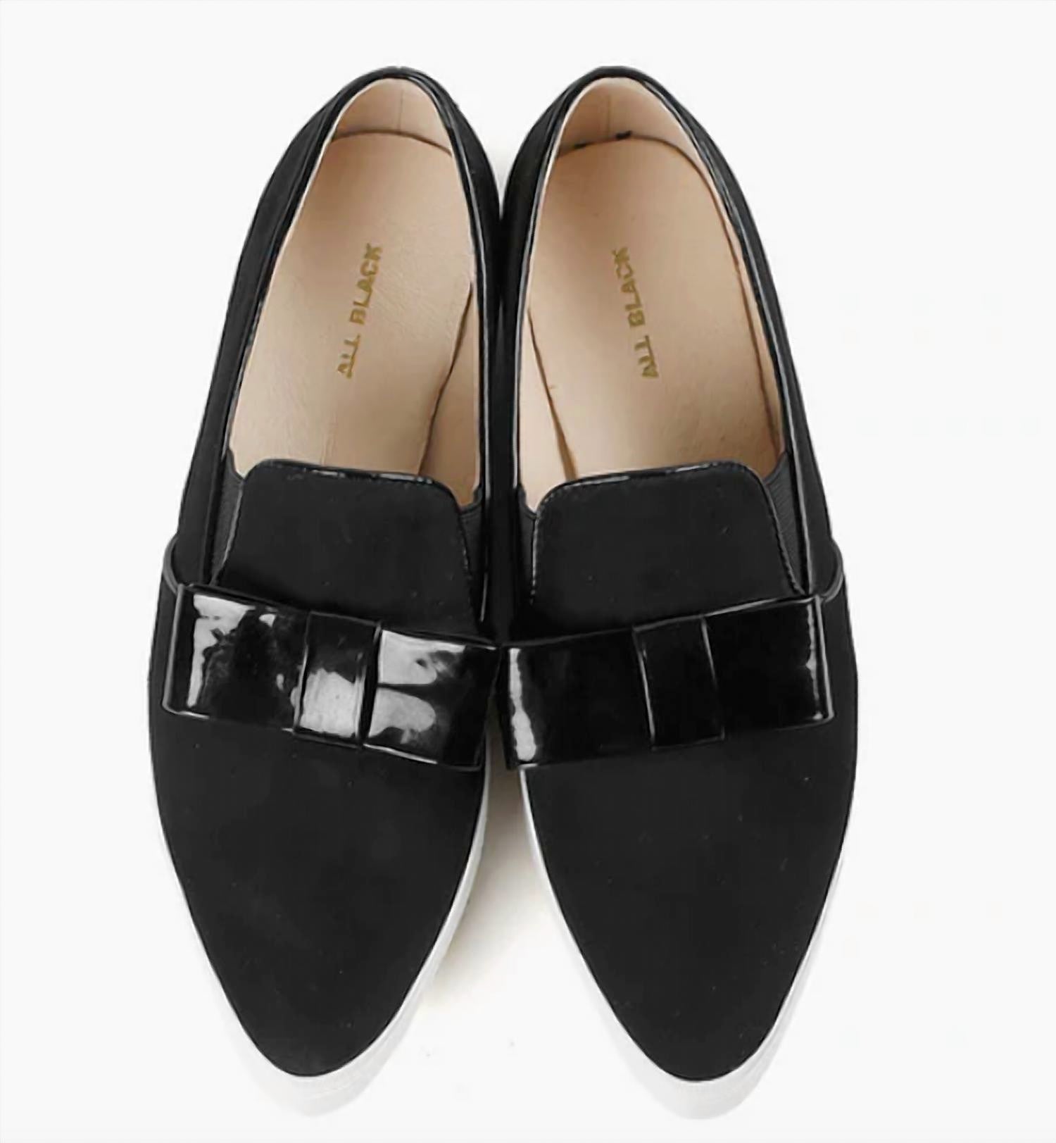 All Black - Women's Tux Sneakers