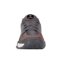 K-Swiss Women's Pickleball Supreme Shoes in asphalt white amber - women's shoe - detail view