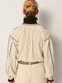 Maison Hotel - Virgina Embroidered Blouse