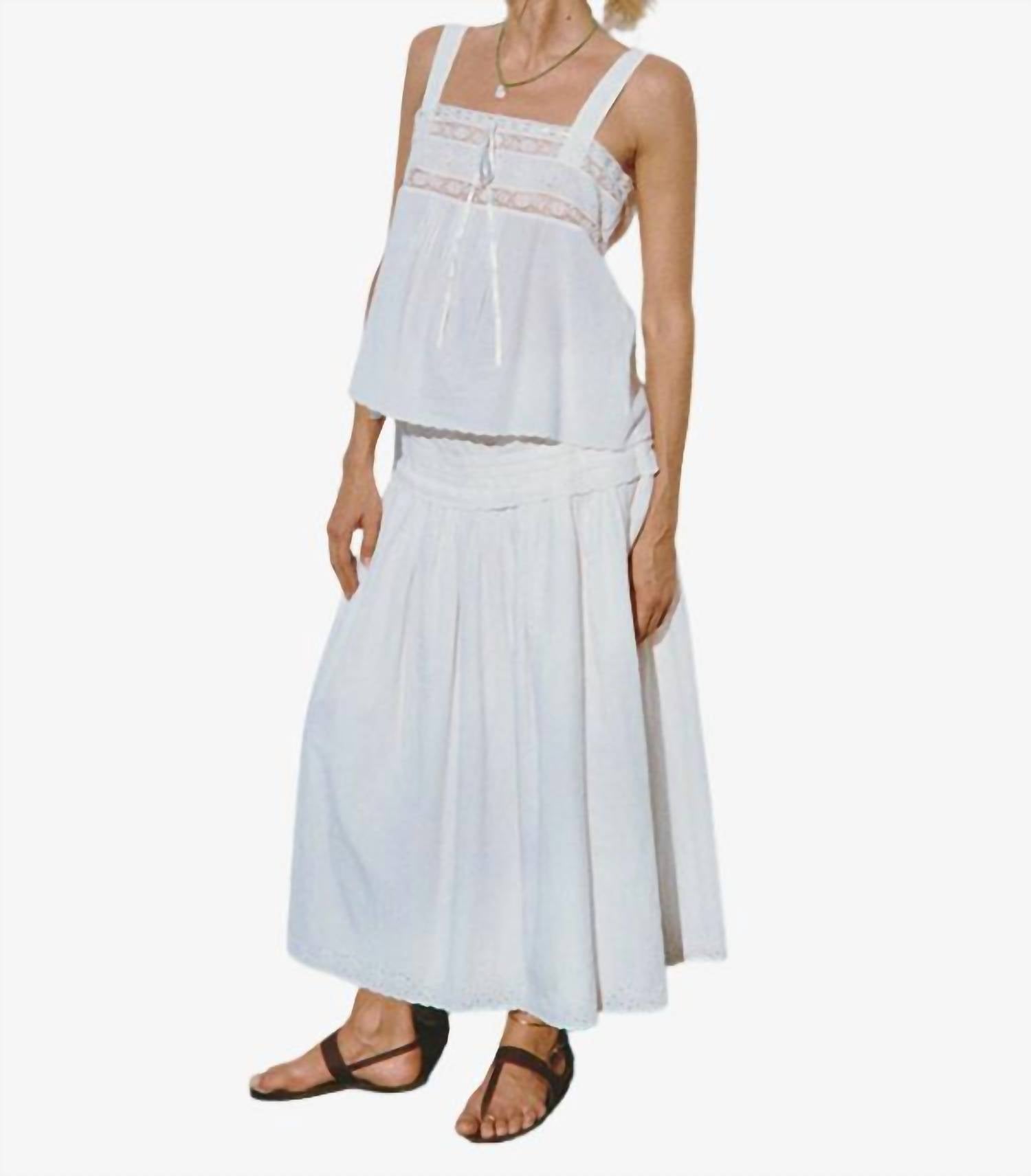 Ciao Lucia - Irati Midi Skirt