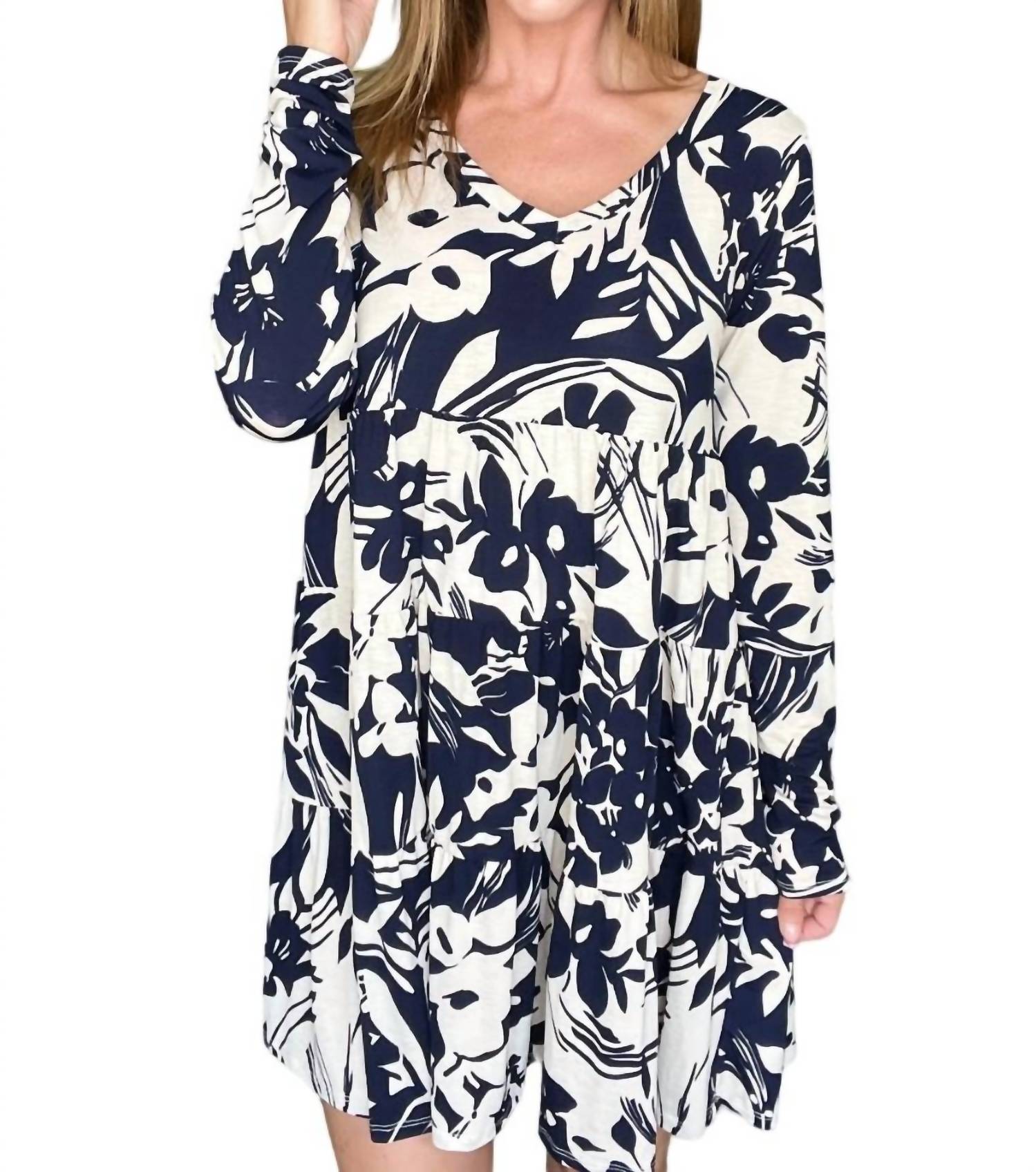 Sew In Love - Worthwhile Moment Floral Tiered Dress