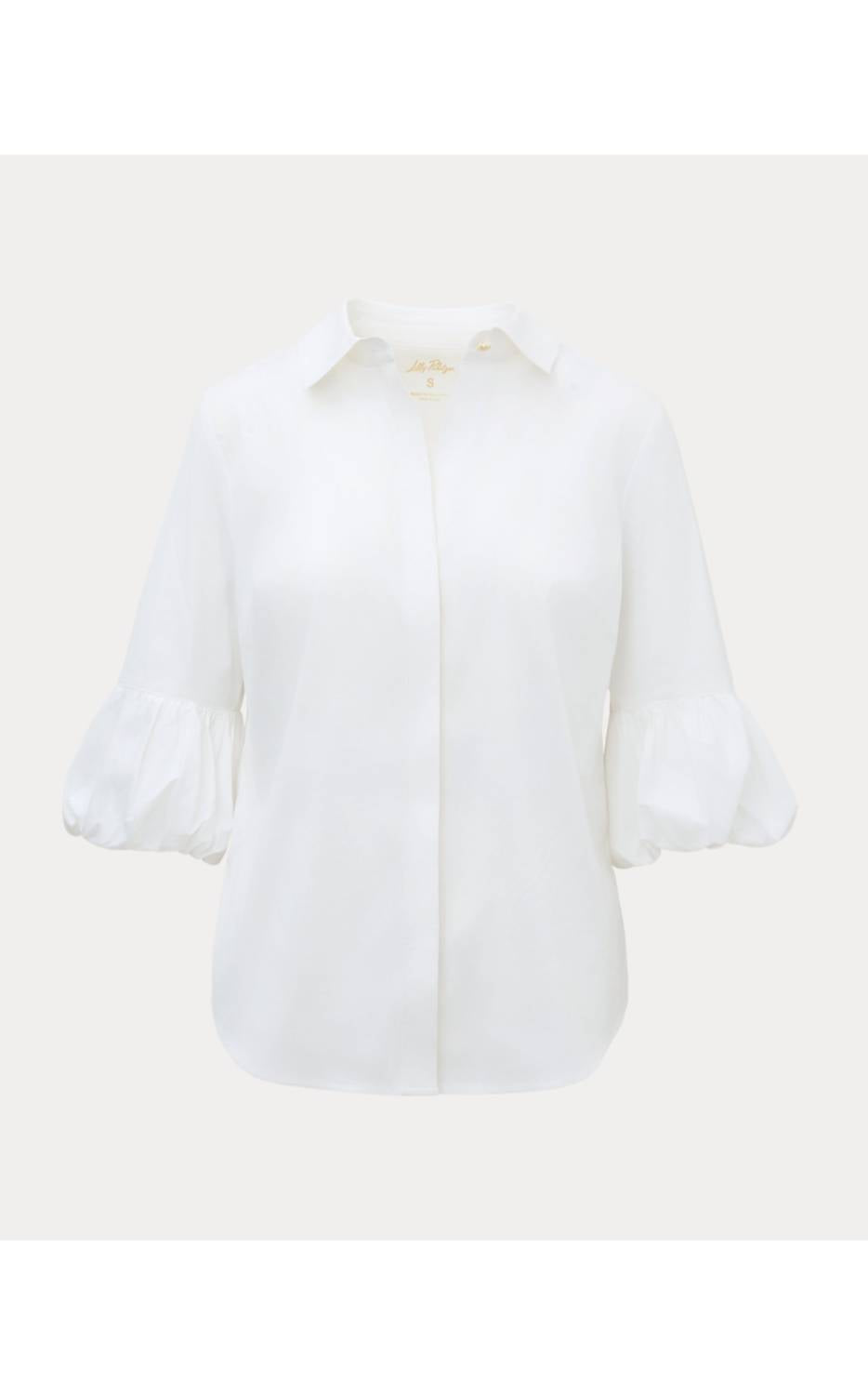 Lilly Pulitzer - Bubble Sleeve Lilly Shirt