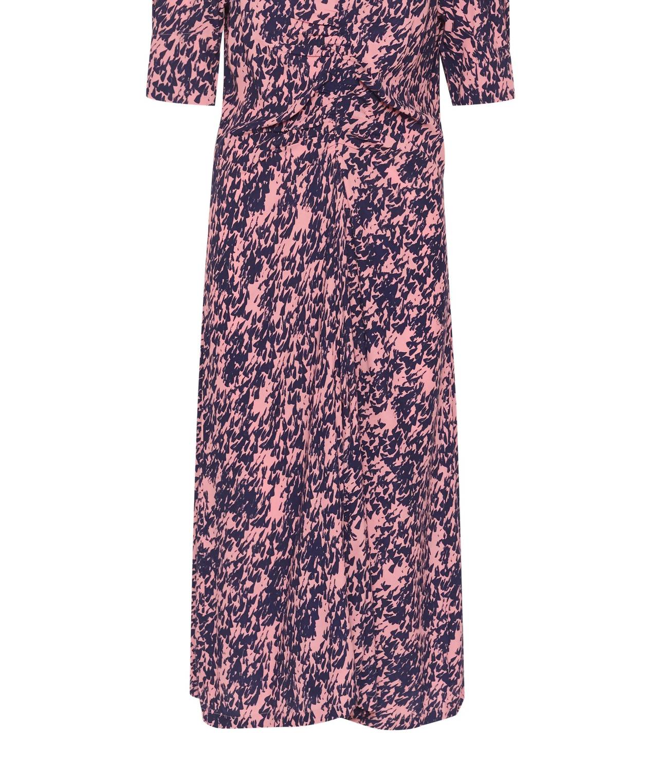Soaked In Luxury - Sylvia V-neck Short Sleeve Midi Dress