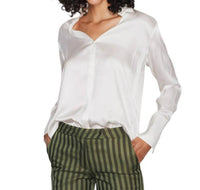 Catherine Gee - Daria French Cuff Silk Blouse