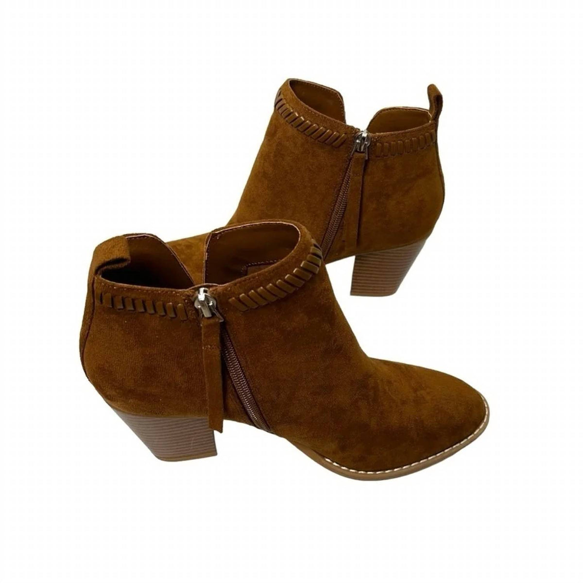 Dolce Vita - Women's Jace Dune Suede Zipper Ankle Bootie