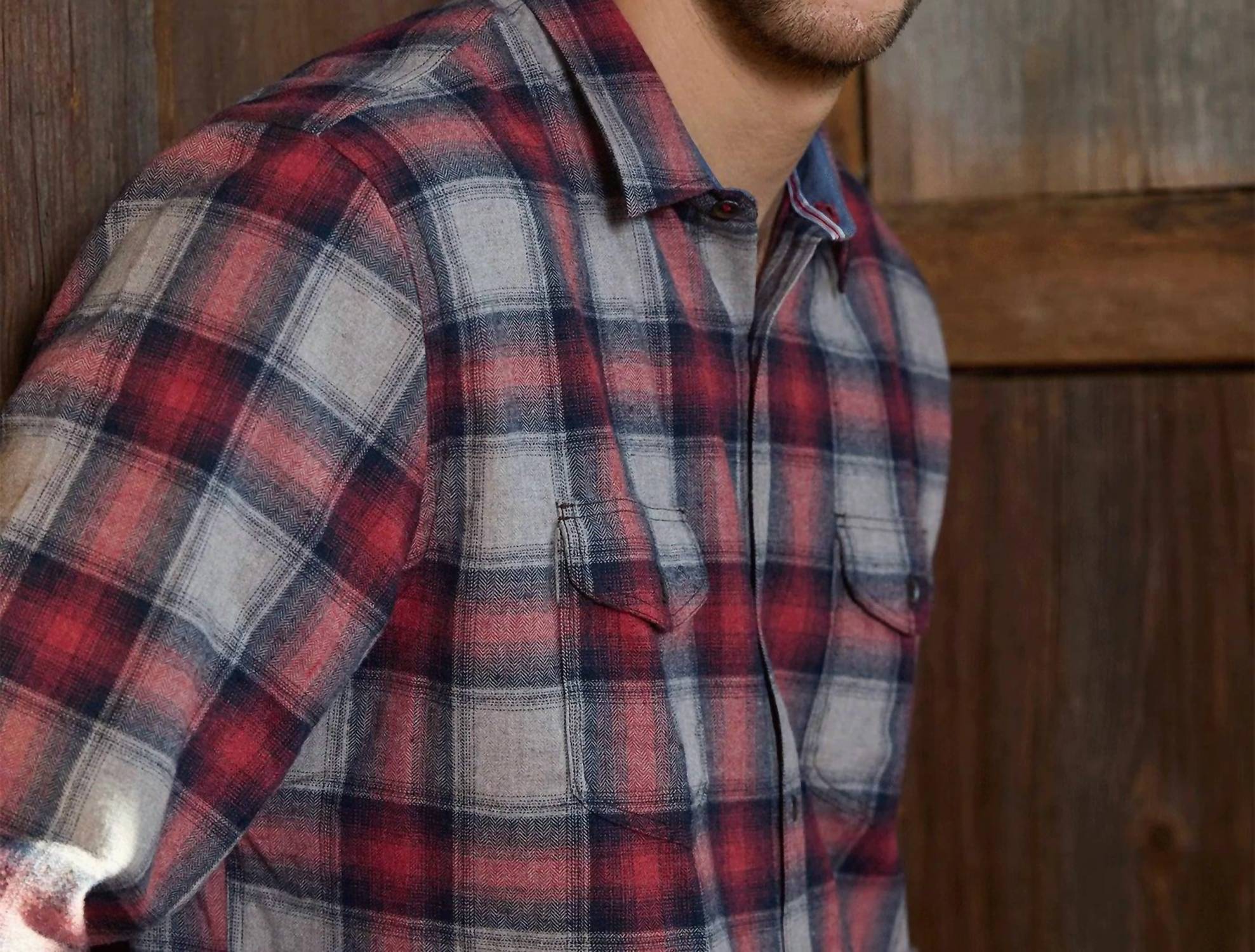 Flags & Anthem - Napier Long Sleeve Flannel Shirt