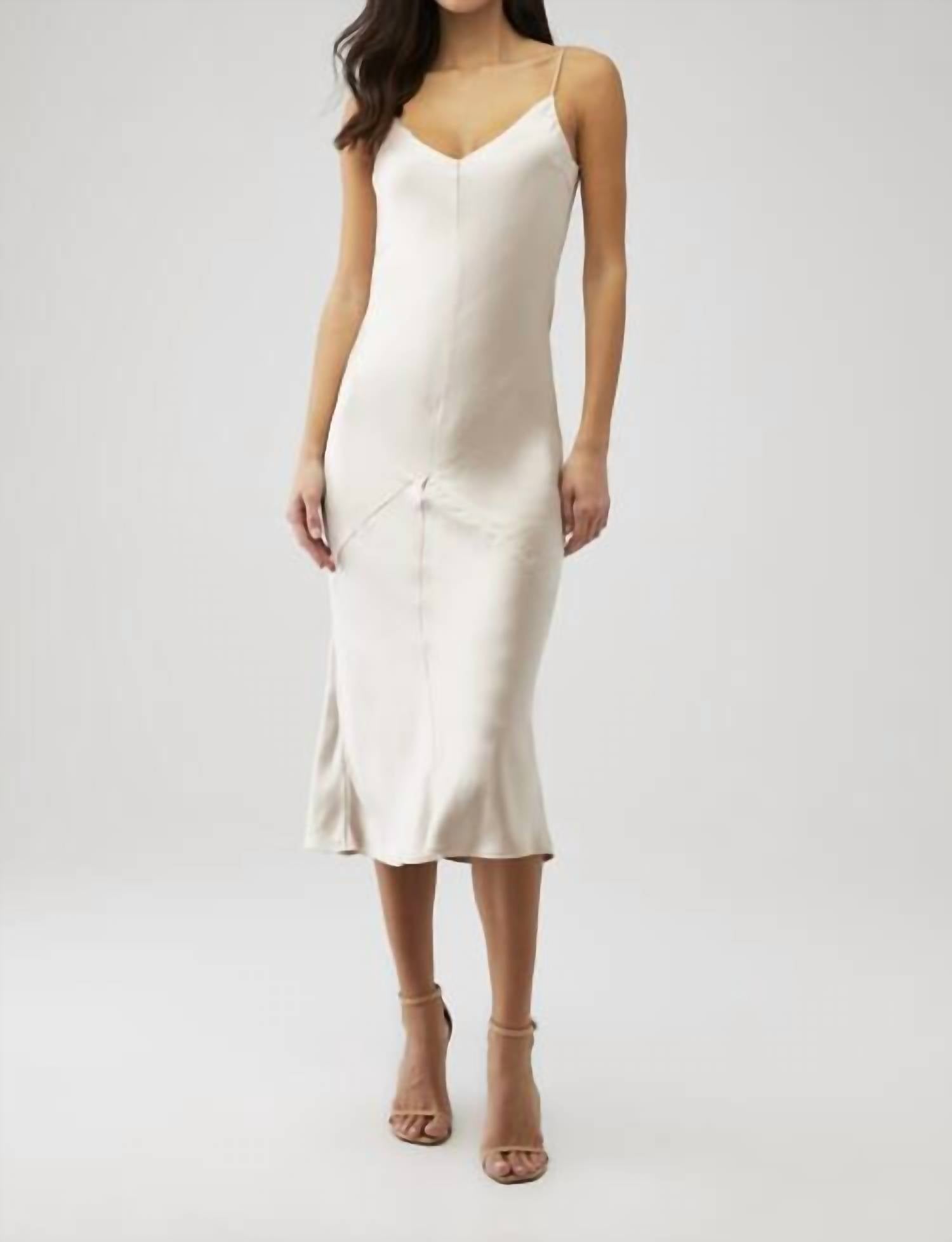 Line And Dot - Dolly Satin Dress