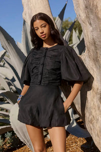 Marie Oliver - Rowan Bagged Sleeve Top