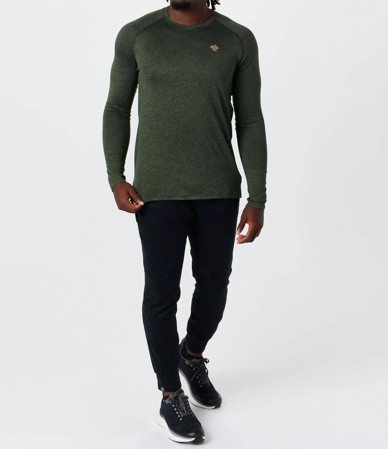 Rabbit EZ Joggers in black - men's pants - alternate view