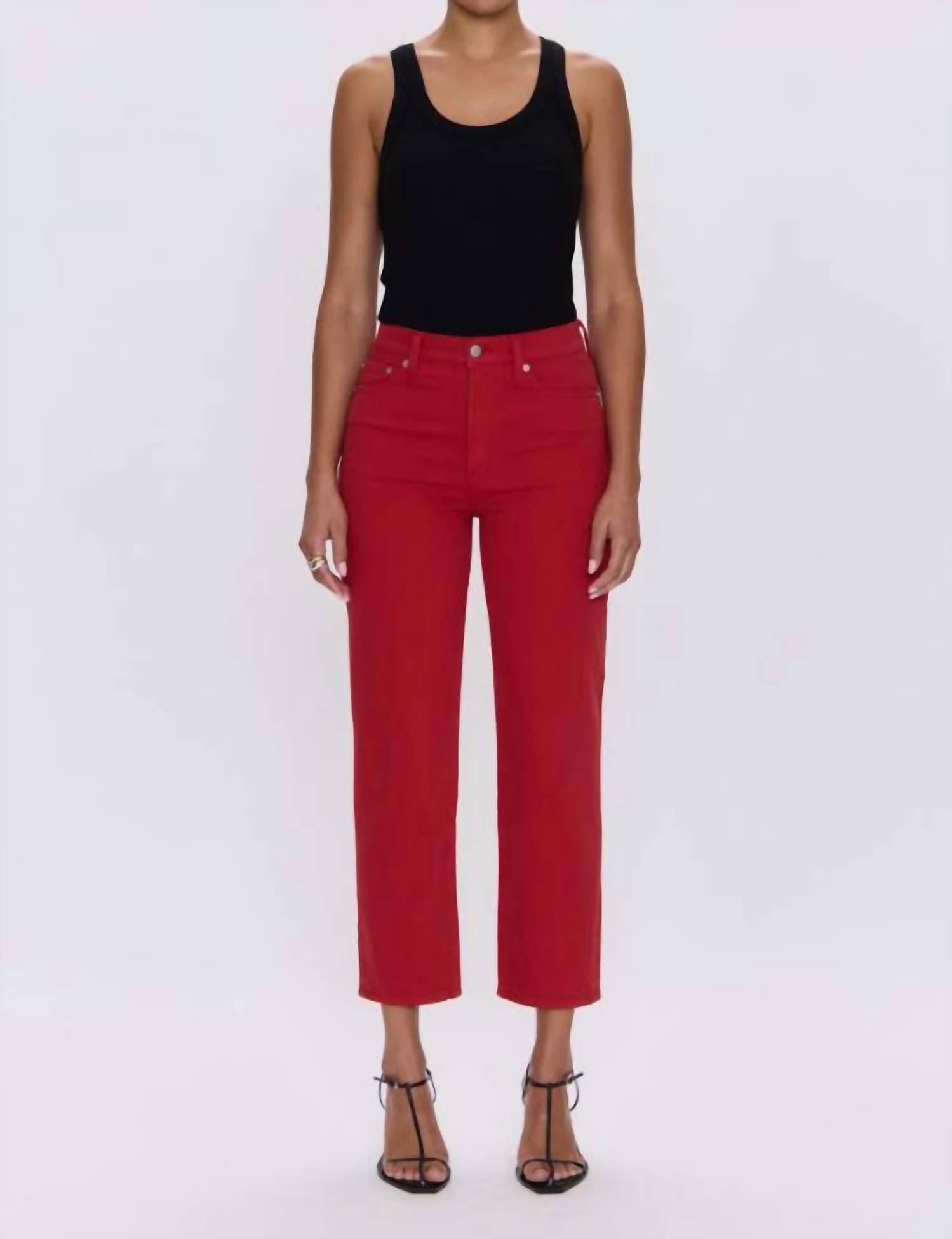 Pistola - Charlie High Rise Straight Jean