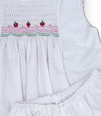 Percy & Tyne - Baby Girl's Shelley Strawberry Bloomer Set