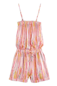 Vintage Havana - Girl's Fruity Tie Dye Romper