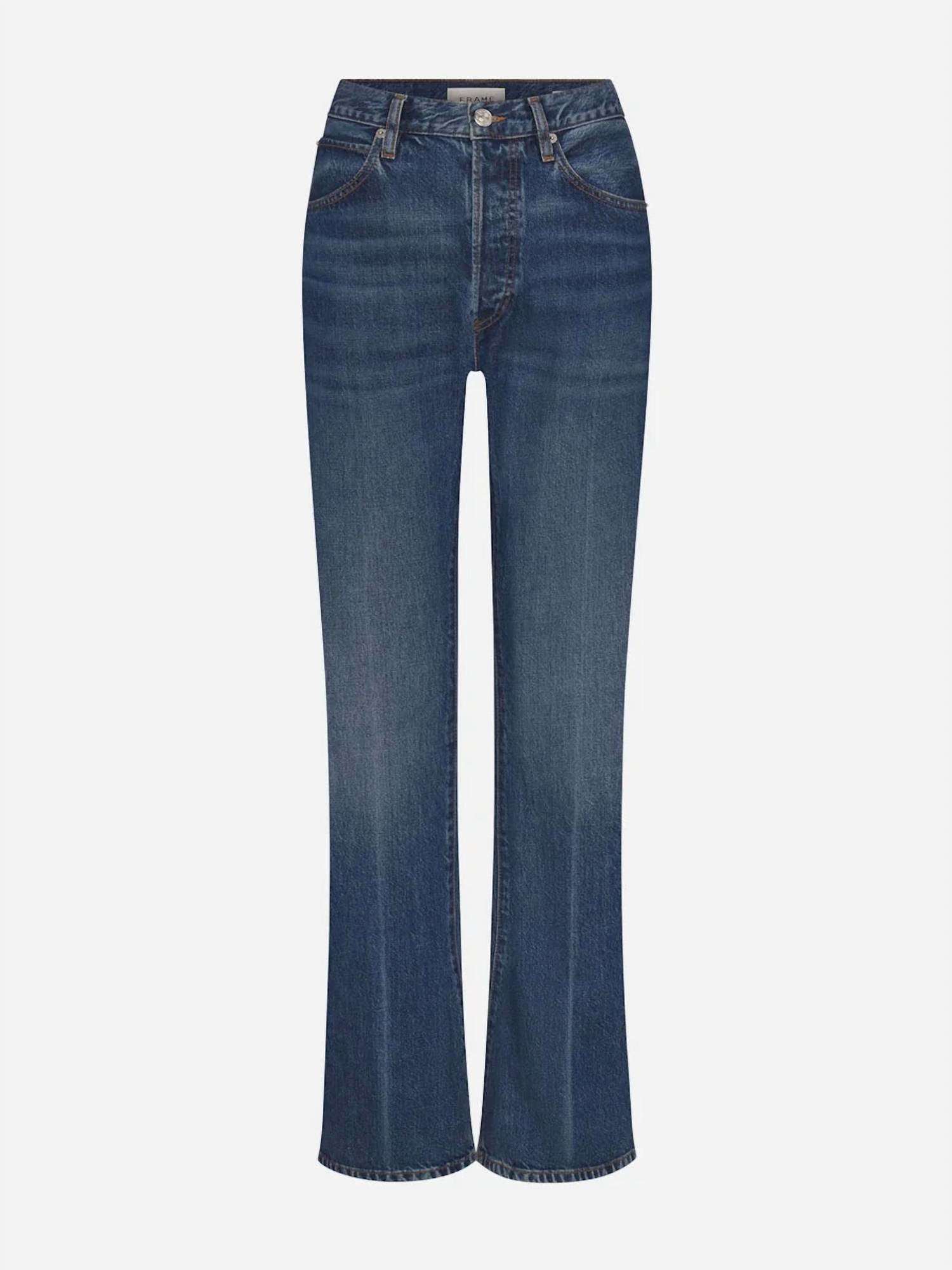 Frame - Lax Wide Leg Flare Jeans