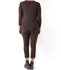 Cynthia Ashby - Mesh Long Sleeve Top