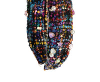 Bari Lynn - Women's Knot Jewelled Hearts And Stars Tweed Headband