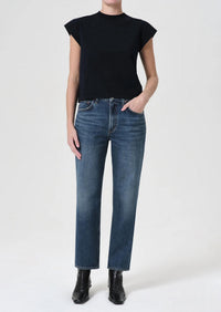 AGOLDE Valen Mid-rise Vintage Straigth Jean in essence - women's jeans