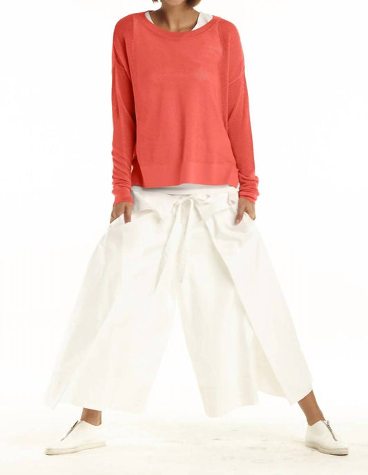 Planet By Lauren G. - Mini Seed Stitch Top