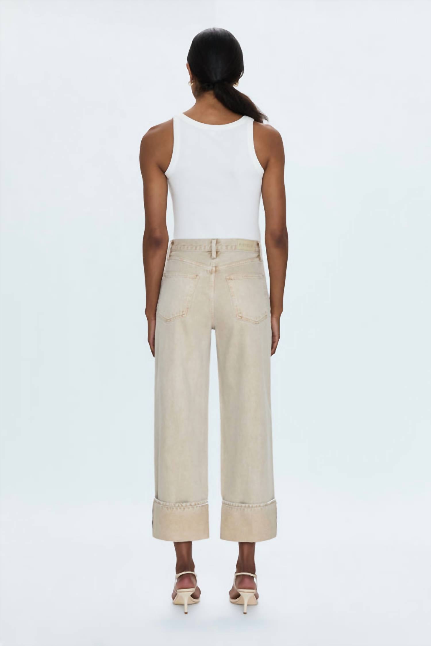 Pistola - Ryder High Rise Cuffed Jean