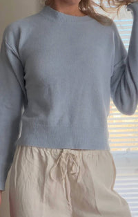 Bobi - Crewneck Boxy Sweater
