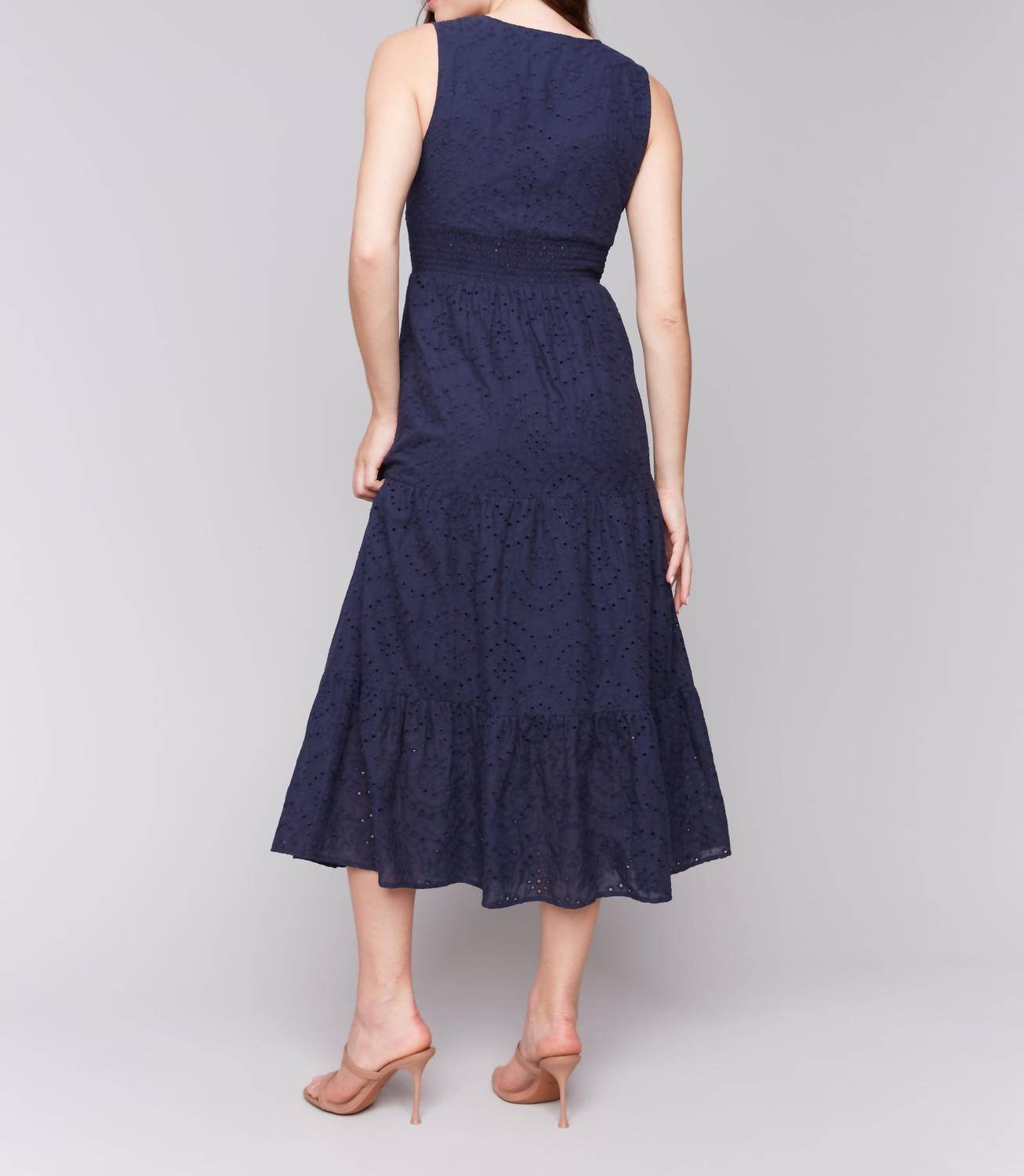 Charlie B - Lined Eyelet Dress