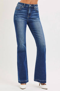 Risen - Low Rise Stretch Flare Jeans