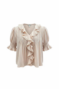 Strawberry Paris - Greta Cotton Blouse