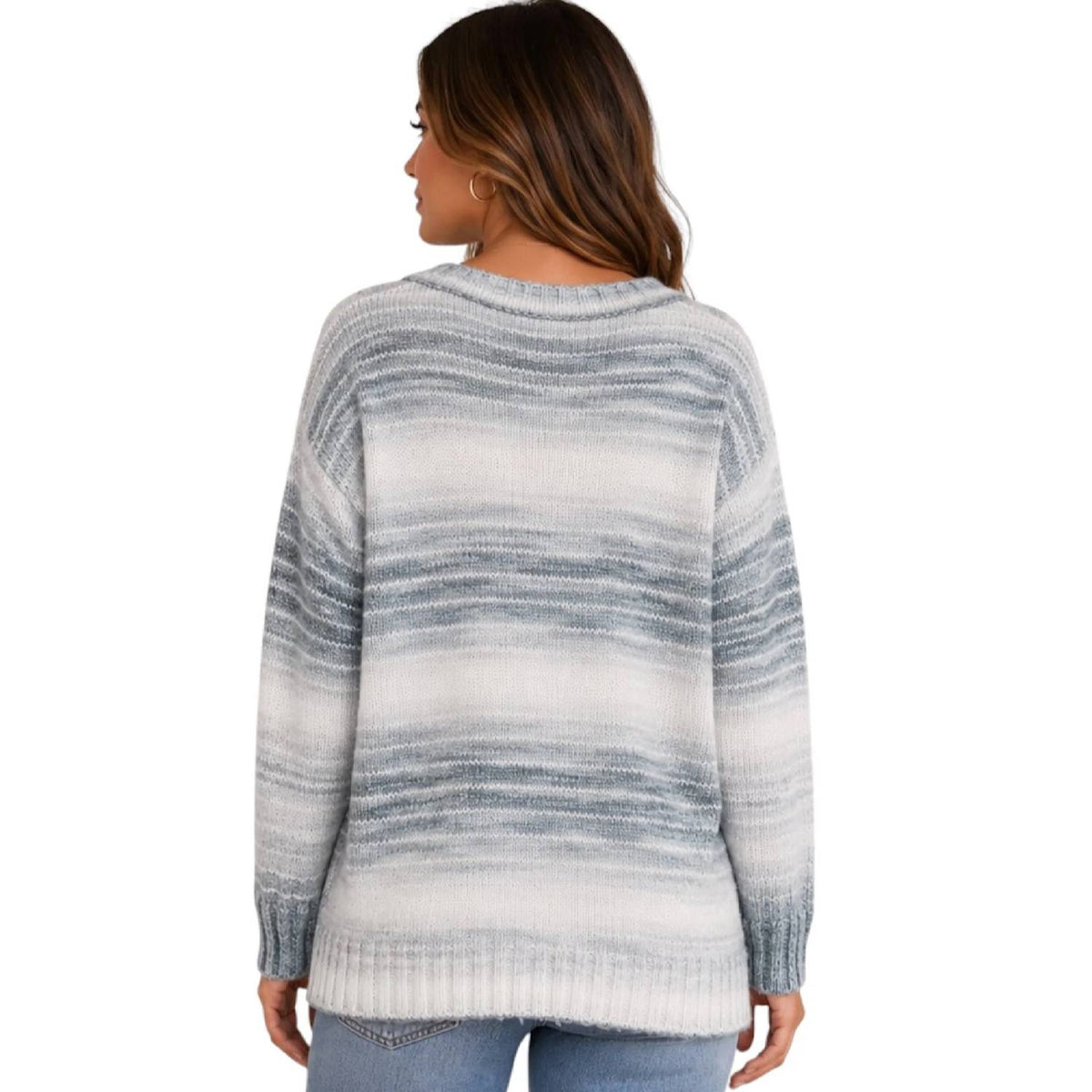 Z Supply - Autumn Stripe V-neck Sweater