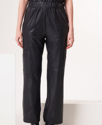 Angel Apparel - Wide Leg Vegan Leather Pants