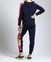 Apny - Colorful Side Stripe Hoodie