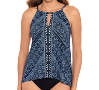 Miraclesuit - Paillette Peephole Tankini Top