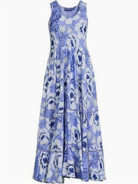 Ro'S Garden - Cairo Floral Cotton Maxi Dress