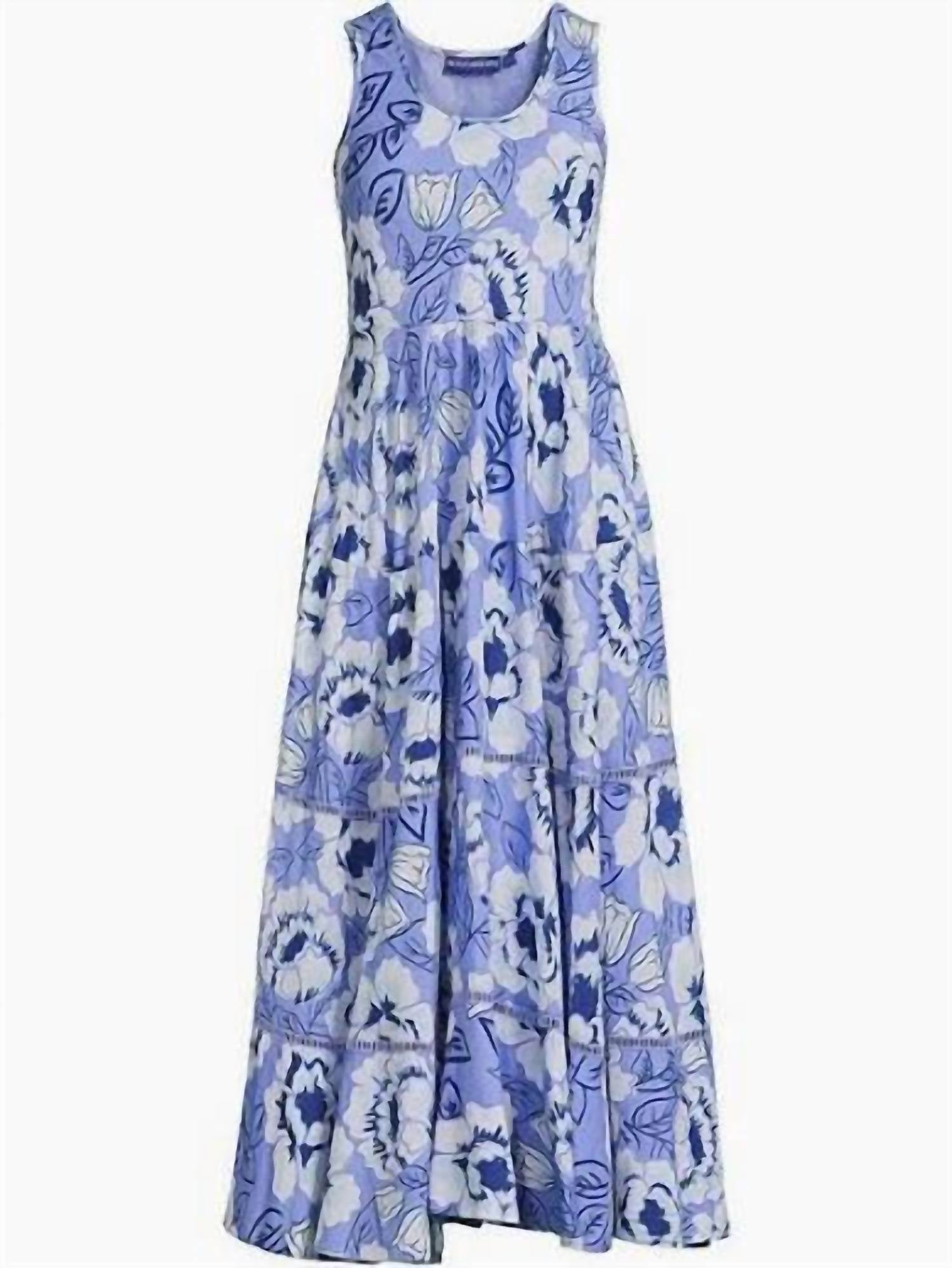 Ro'S Garden - Cairo Floral Cotton Maxi Dress