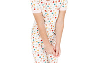 Emerson And Friends - Girls' Two-piece Bamboo Short Sleeve Pajama Set