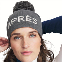 Alp N Rock Women's Après Beanie in heather grey - women's hat