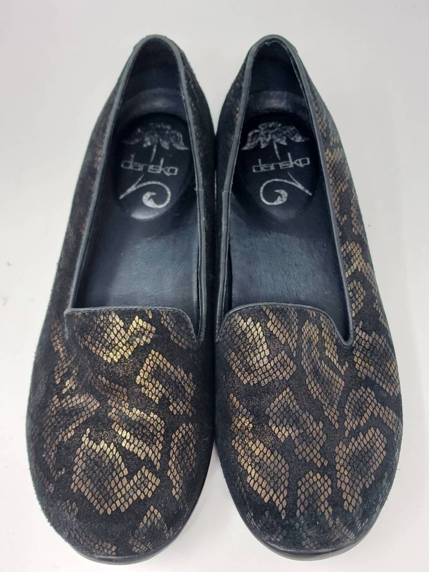 dansko Women's Olivia Loafer in metallic - women's flats - view 6