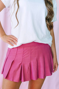 Very J - Pleated Activewear Skirt