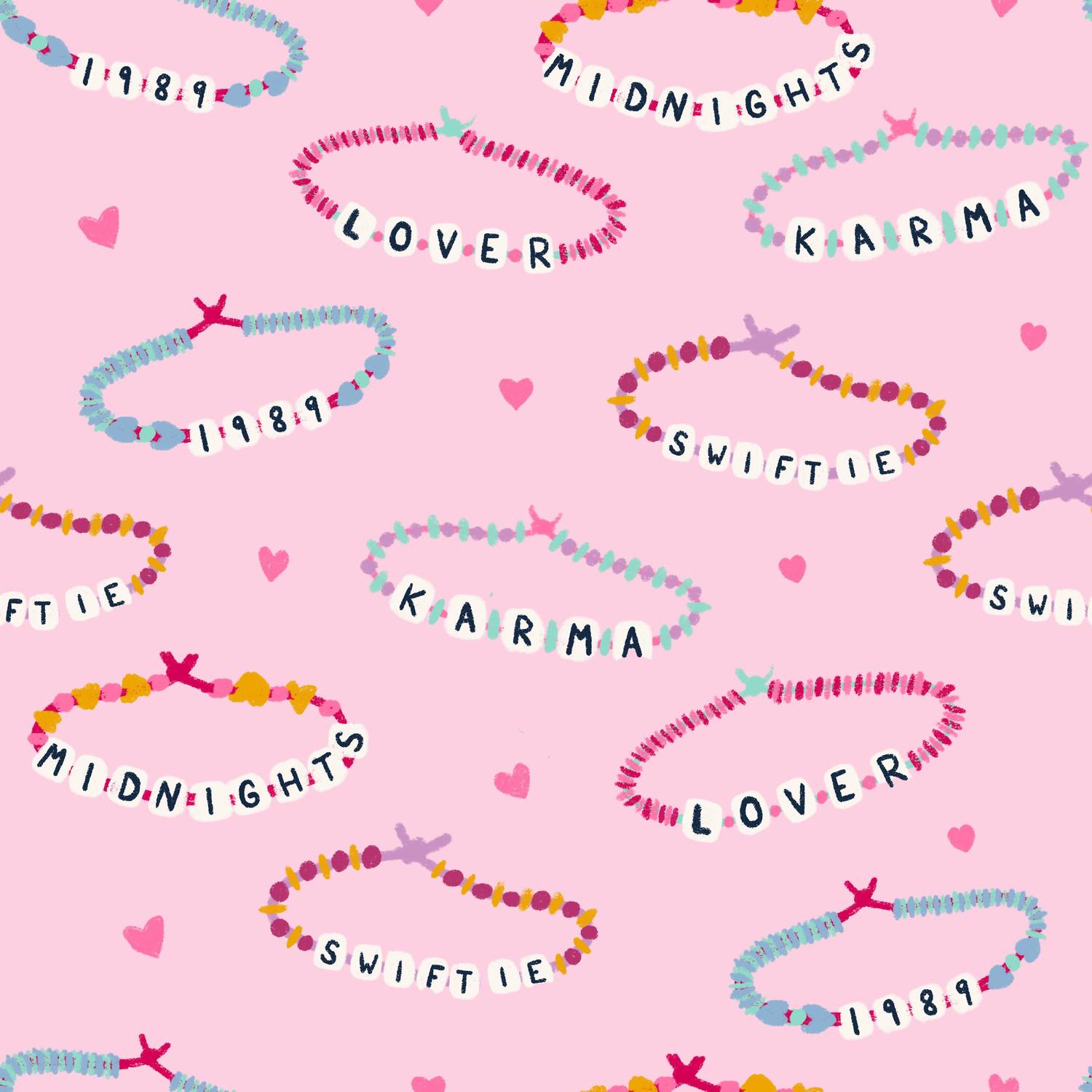 Be Elizabeth Tank Lounge Set in friendship bracelets - item - alternate view