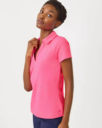 Lilly Pulitzer - Luxletic Frida Scallop Polo Top