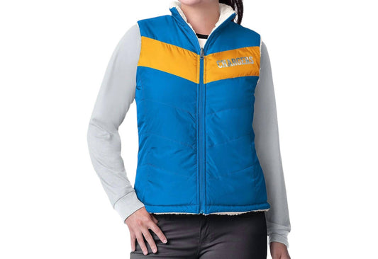 G-Iii - Los Angeles Chargers Women's Reversible Game Rule Vest