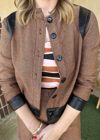 Never A Wallflower - Crop Jacket