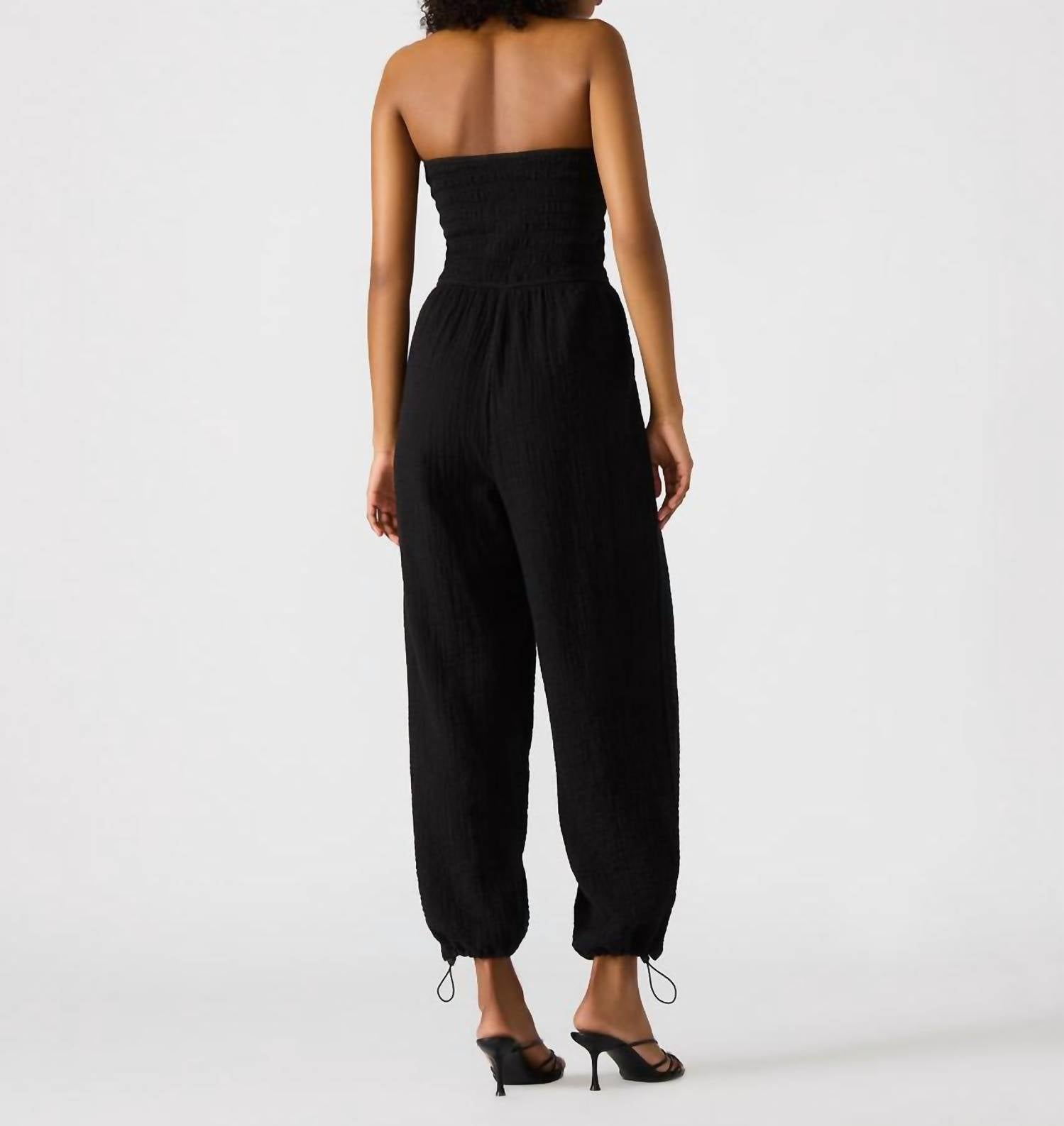 Steve Madden - Echo Strapless Jumpsuit