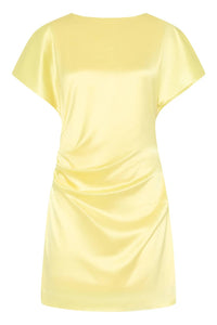 Milly - Kora Hammered Satin Mini Dress