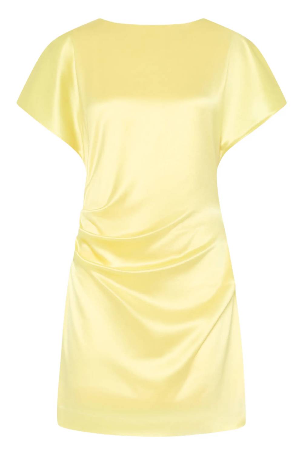 Milly - Kora Hammered Satin Mini Dress