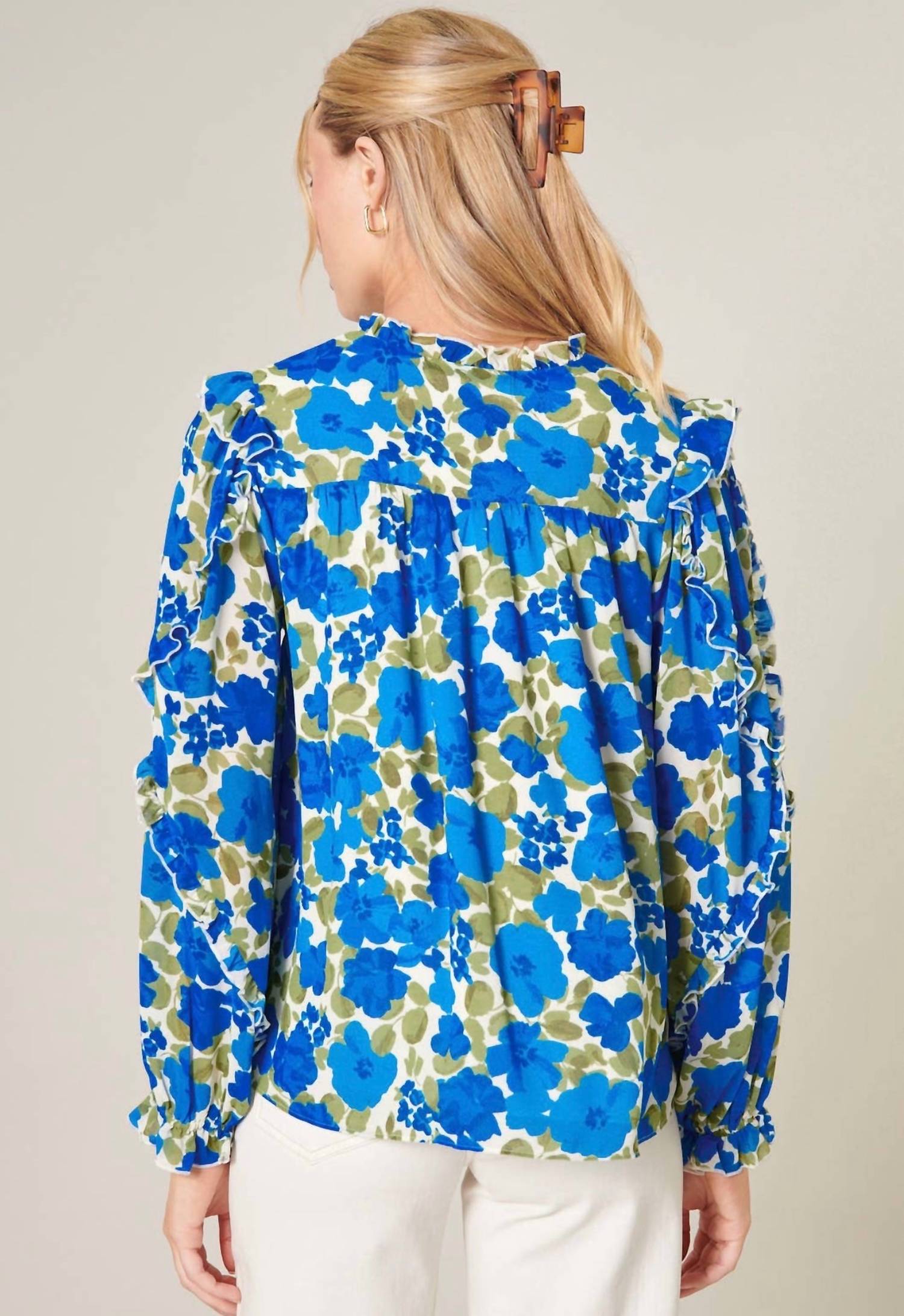Sugarlips - Lizzie Floral Blouse