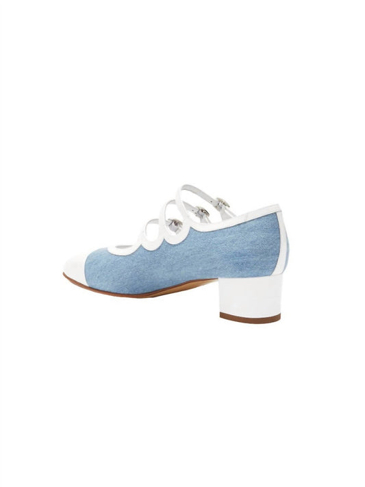 Carel - Kiss Denim Heeled Shoes