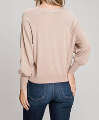 Be Cool - Balloon Sleeve Cardigan