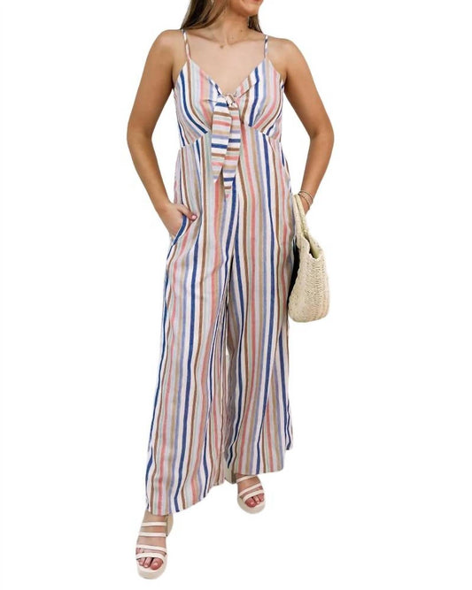 Kori - Stripe Spring Jumpsuit