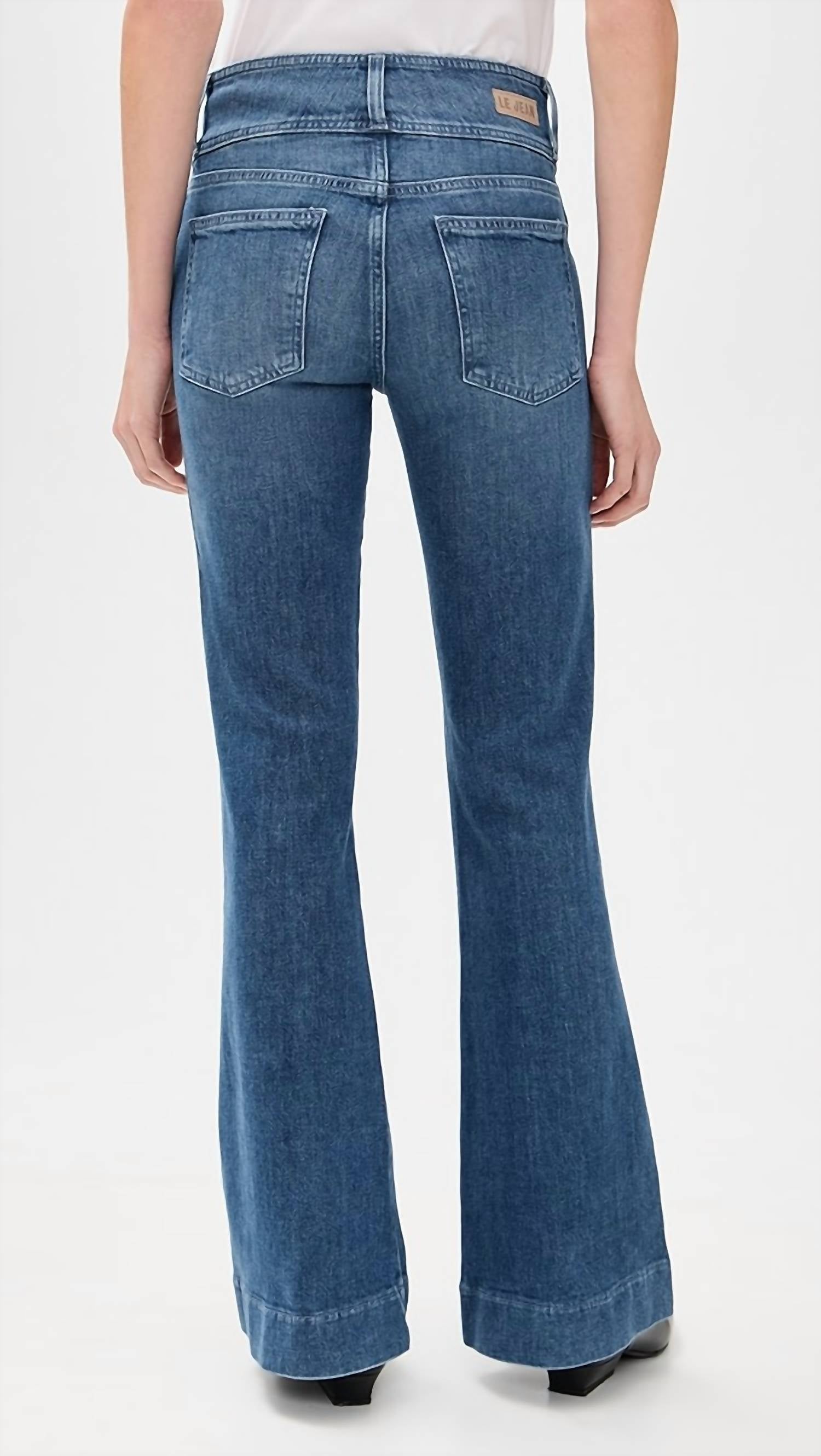 Le Jean - Highline Gigi Flare High Rise Jeans