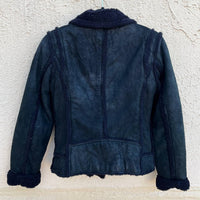 MAURITIUS Adina Rf Leather Jacket in black - women's jacket - view 4